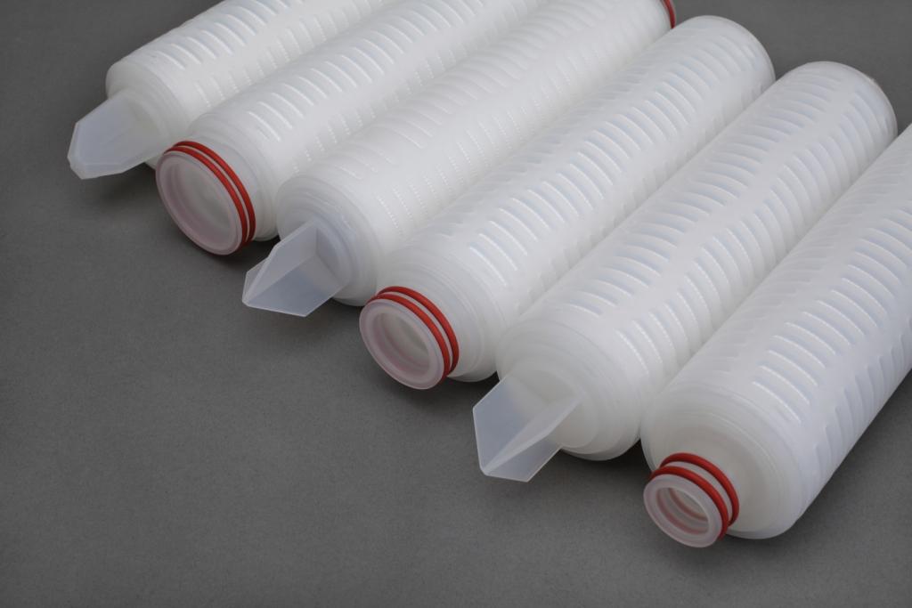 PVDF pleated filter cartridge